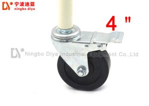 China ESD Medical Industrial Caster Wheels Square Stem Type with Brake Caster wholesale