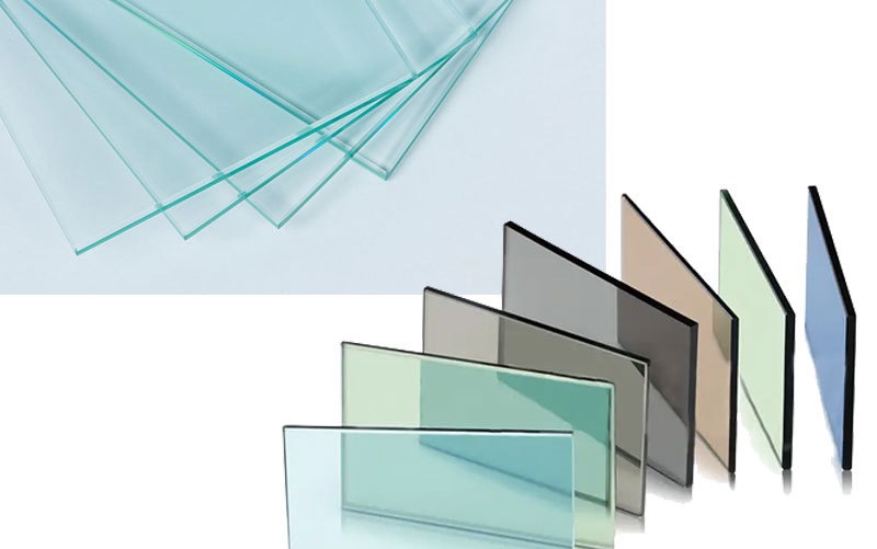 10mm Blue Bronze Clear Float Glass Reflective Tinted Laminated Tempered Sheet