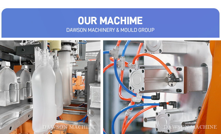High Productivity Extrusion Moulding Machine For 2-5L Laundry Detergent Bottle HDPE LDPE PP
