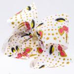 8 Inch Hair Bow Ribbon Grosgrain Fabric Multi Colour Double Face Style