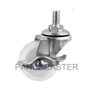 China White Light Duty Castors 44lbs Furniture Wheel Casters With Locks wholesale