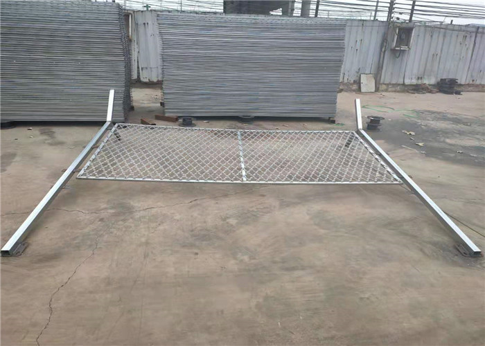 Galvanized Welded Razor Wire Mesh Fence , Razor Wire Fence With Diamond Hole Shape