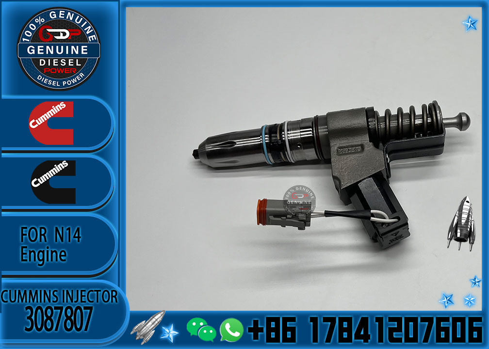 Diesel engine parts common rail fuel injector 3411764 3087733 3087807 for Cummins Engine N14
