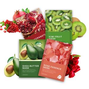 China OEM/ODM Fruit Facial Face Mask Sheet Moisturizing With Blueberry wholesale