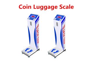 China Accurate Coin Operated Weighing Scales , Mobile Luggage Weighing Machine wholesale