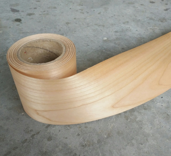 Profile Wrapping Cherry Veneer Rolls for Furniture Cabinetry Moulding Door and