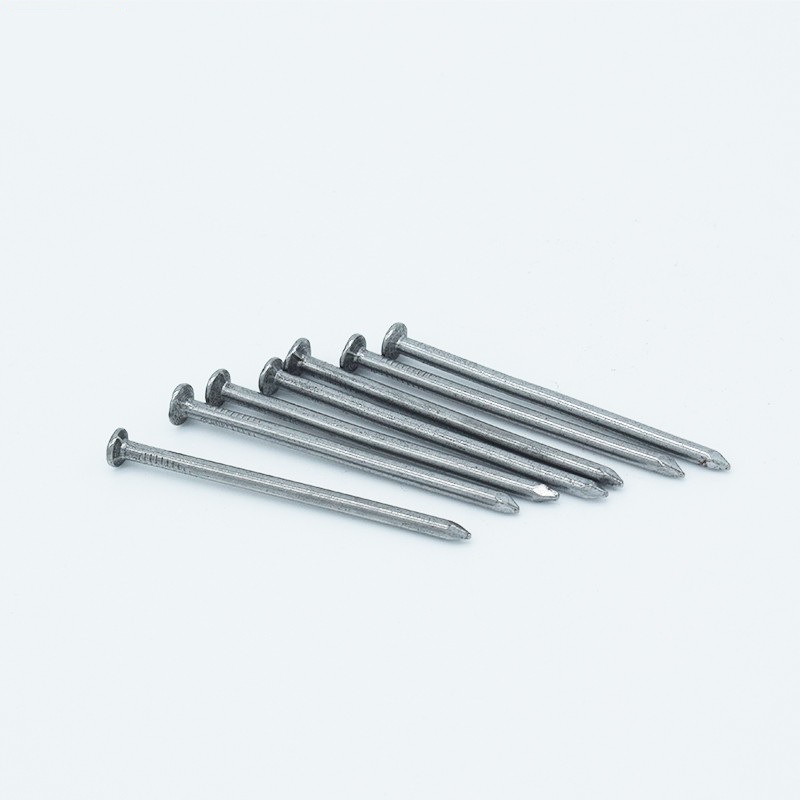 Q195 or Q235 Polished Iron Wire Flat Head Wooden Nails for Construction in Various Grades