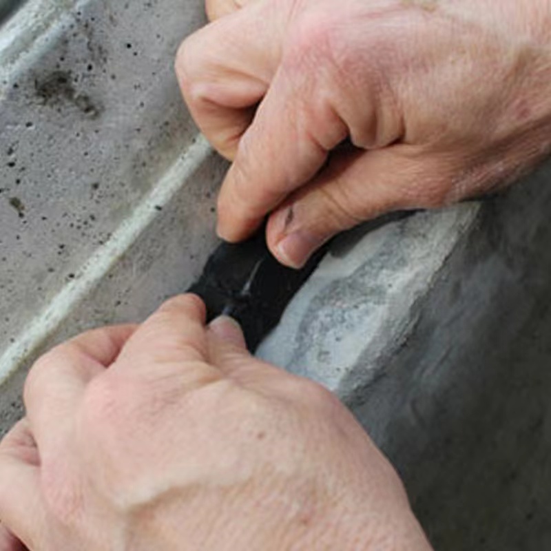 400% Swelling Vulcanized Rubber Waterstop Strips 20*25mm for Onsite Installation