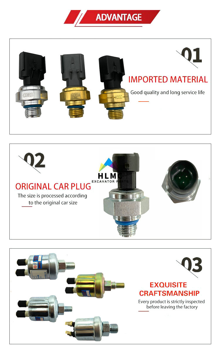 4921493 M11 Intake Manifold Pressure Sensor Diesel Engine Parts