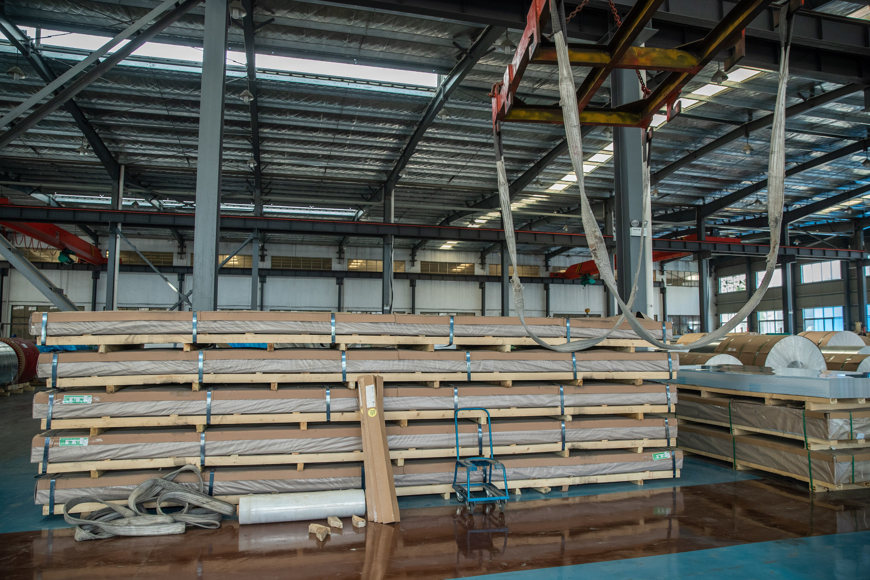 B209 7075 Aluminum Plate 350mm Aluminium Sheet Coil 7A04 7A09 For Building
