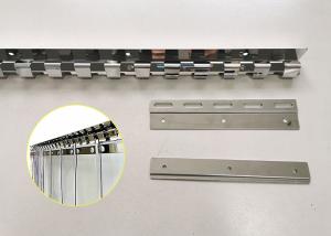 China Hanging Bracket Stainless Steel Stamping Parts For Doorway Pvc Strip Curtain wholesale