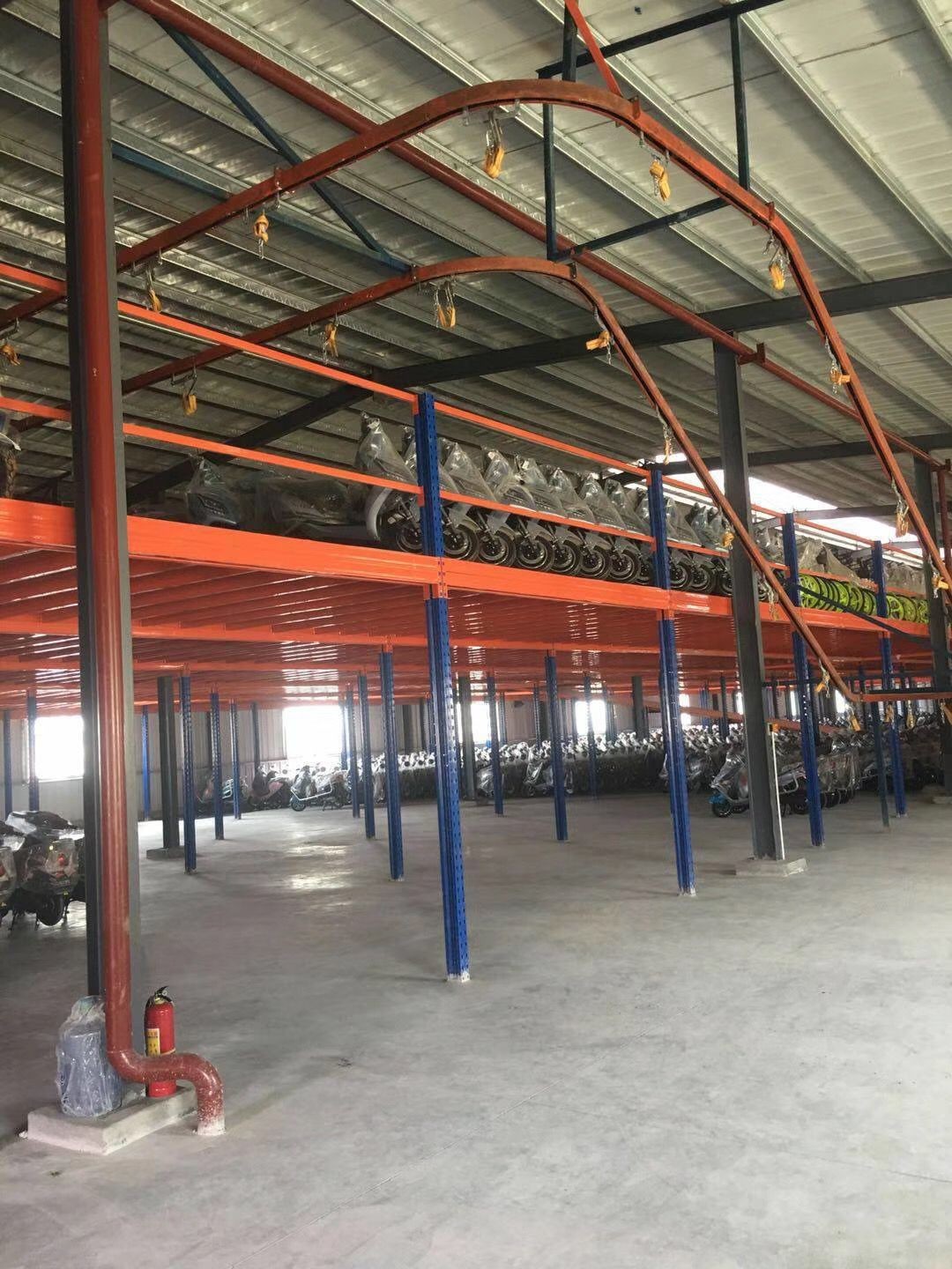 Q235B Heavy Duty Industrial Mezzanines ODM Steel Mezzanine Systems