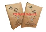 Fish Meal Multiwall Paper Bags 1-4 Layers Animal Feed Sewn Open Mouth Paper Bags