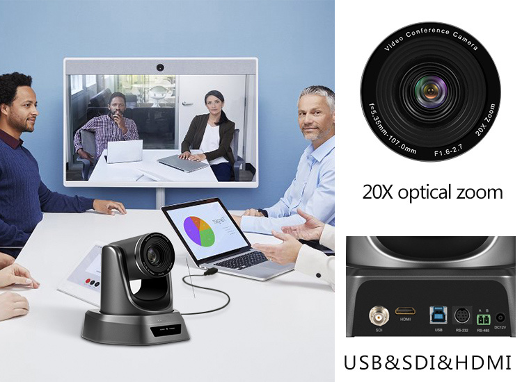 20X Optical Zoom 1080P Web Camera for Telemedcine and Education