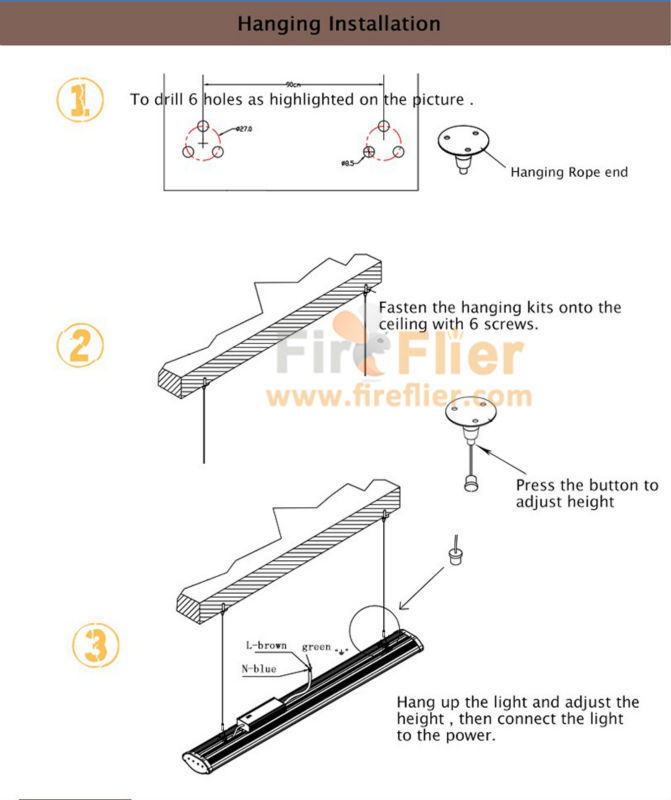 150W 4feet led grow light