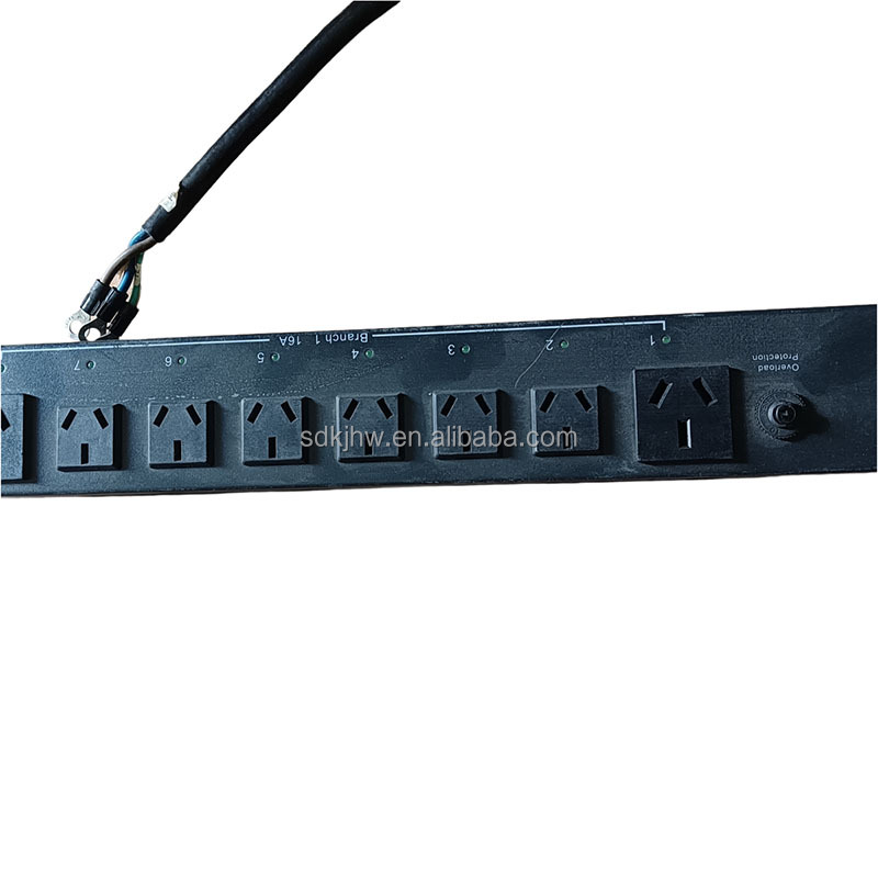Telecom Power PDU AC 1p 1u Rack Mount Single Phase RP2V1001 14240130 Vertiv Socket