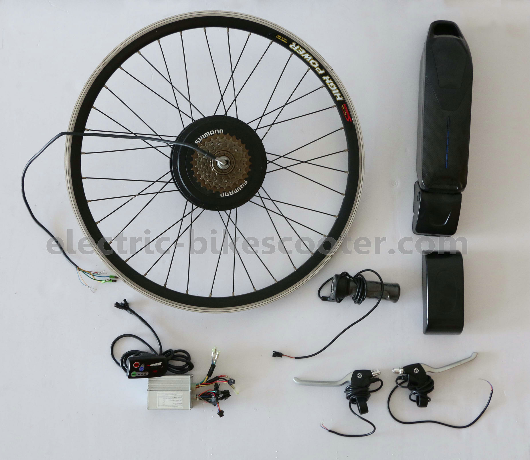 36 Volt Ebike Conversion Kit 500 Watt Hub Motor 26 Inch Wheel