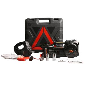 China DINSEN The whole set of car repair tool kit for 12V electric car jack and electric impact wrench wholesale