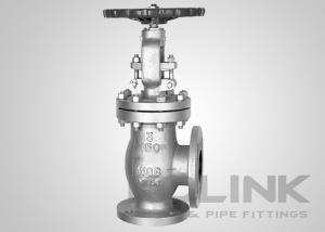 China Angle Globe Valve Flanged Marine Valve JIS DIN Cast Steel Cast Iron wholesale