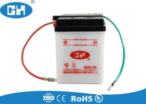 China White Small 6 Volt Motorcycle Battery , Custom 6v Sealed Lead Acid Battery wholesale