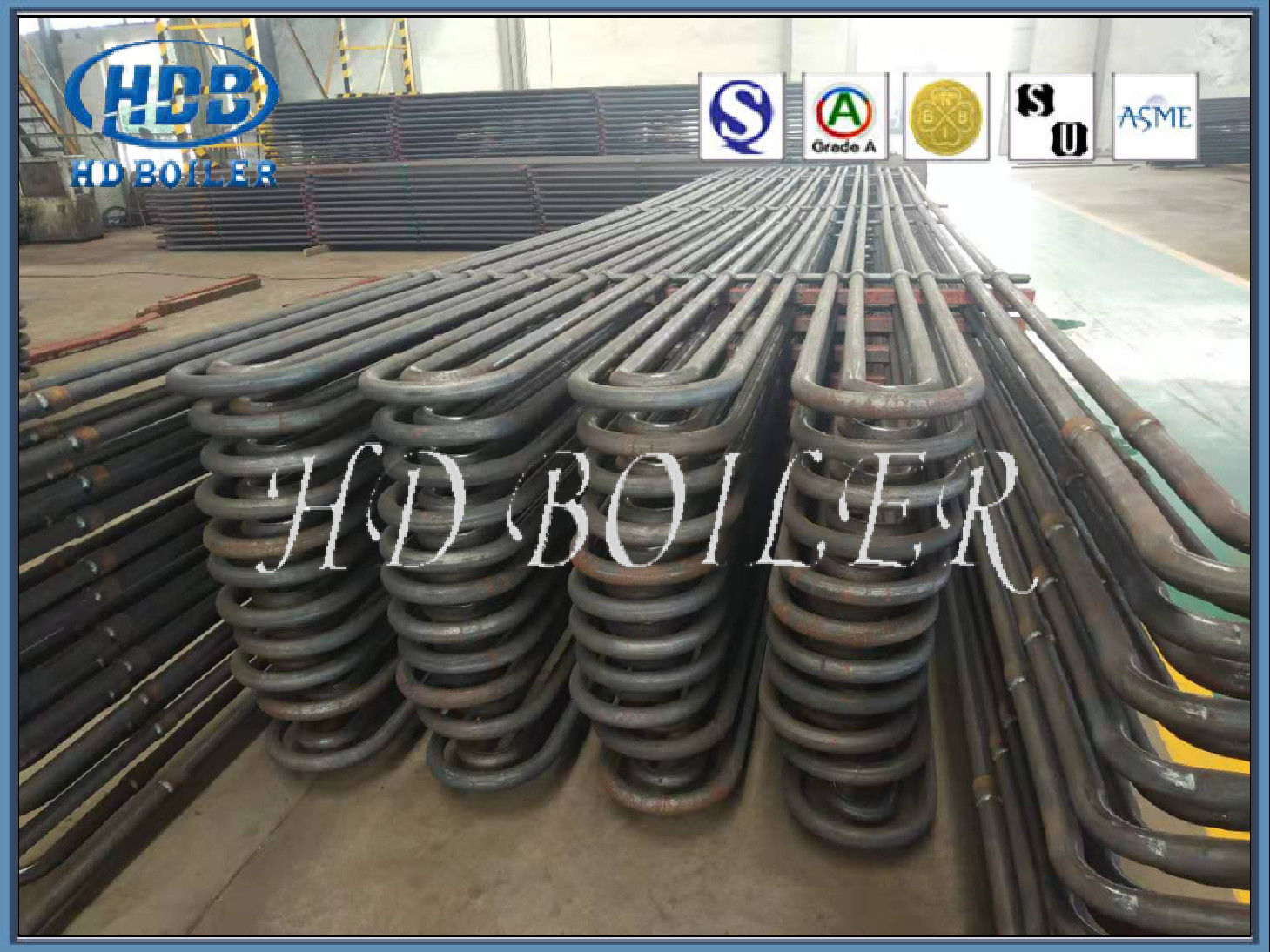 Steam / Hot Water Superheater In Steam Power Plant