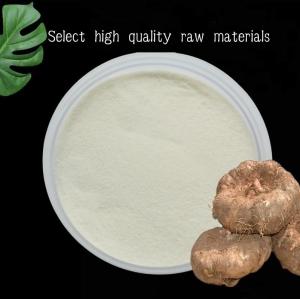 China White Konjac Glucomannan Powder KGM For Food supplements wholesale
