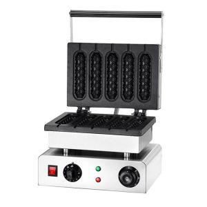 China 5 Crepe Stick Waffle Maker for Commercial 10kg Gross Weight 300x270x230mm Product Size wholesale