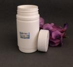 White Wide Mouth Plastic Screw Top Bottles For Medicine Packaging