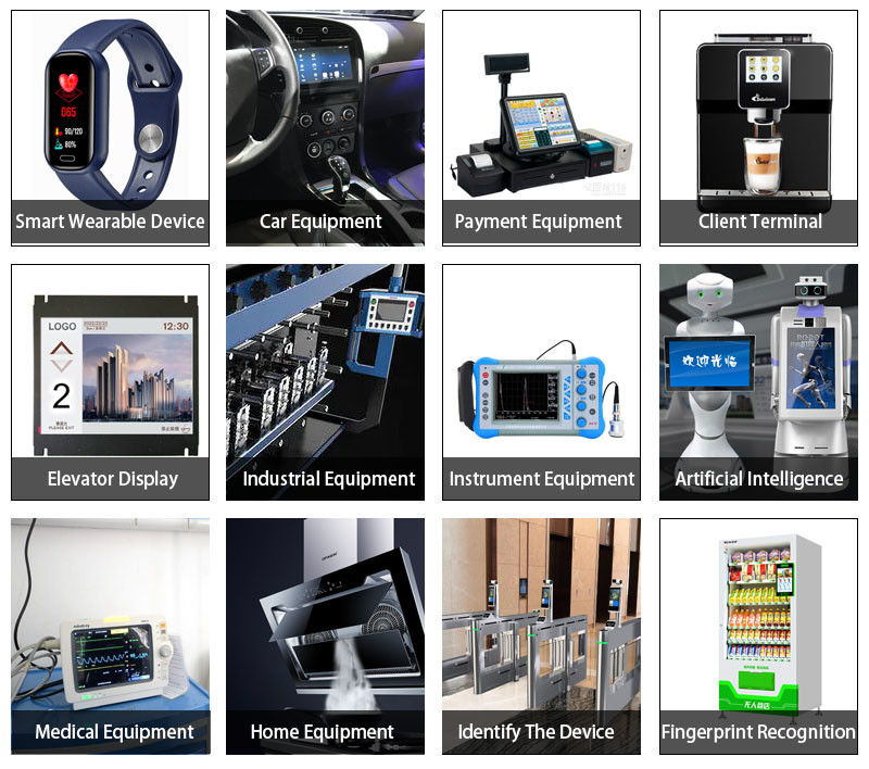 SPI TFT LCD Capacitive Touchscreen 10.1in 1024x600 Resolution