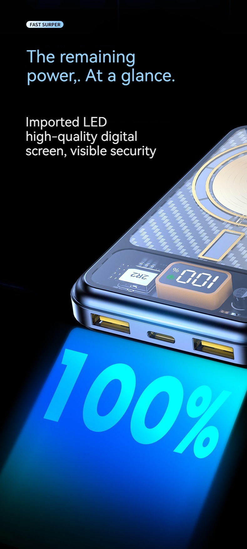 Customized Logo 15w Wireless Power Bank 10000mah Magnetic 22.5W For Iphone
