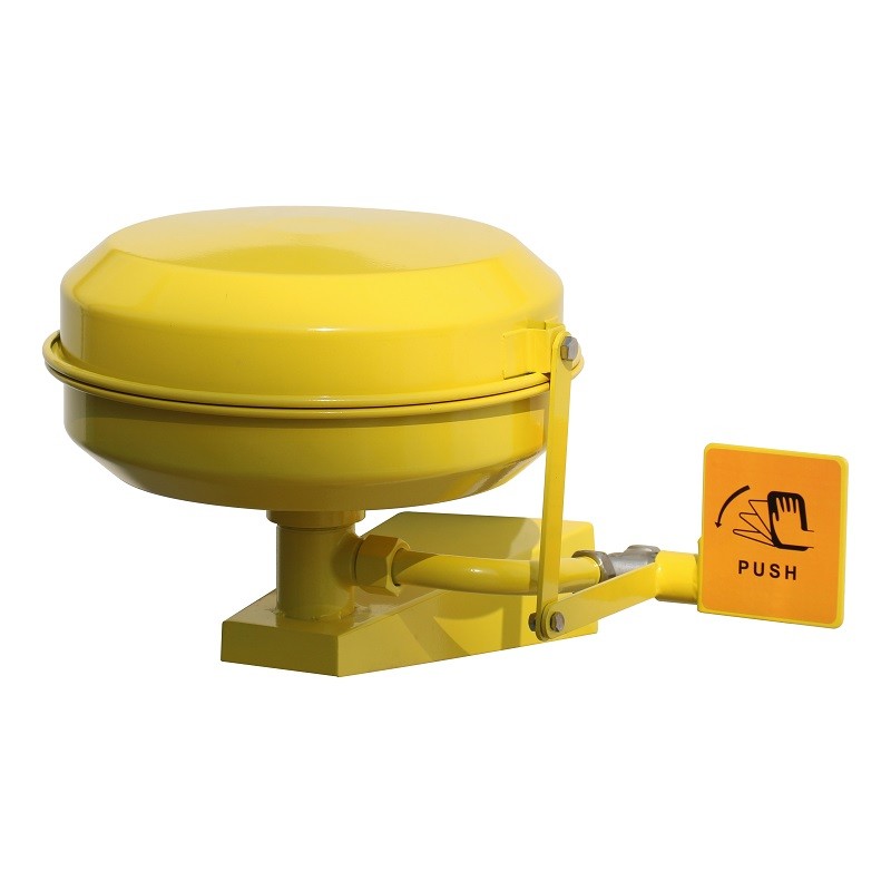 Auto open ,Auto close Wall mounted type stainless steel eyewasher, ABS coating Anti-corrosion durable eye wash station