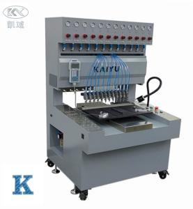 China Silicone Dropping PVC Dispensing Machine Keychain Manufacturing 220V 50HZ wholesale