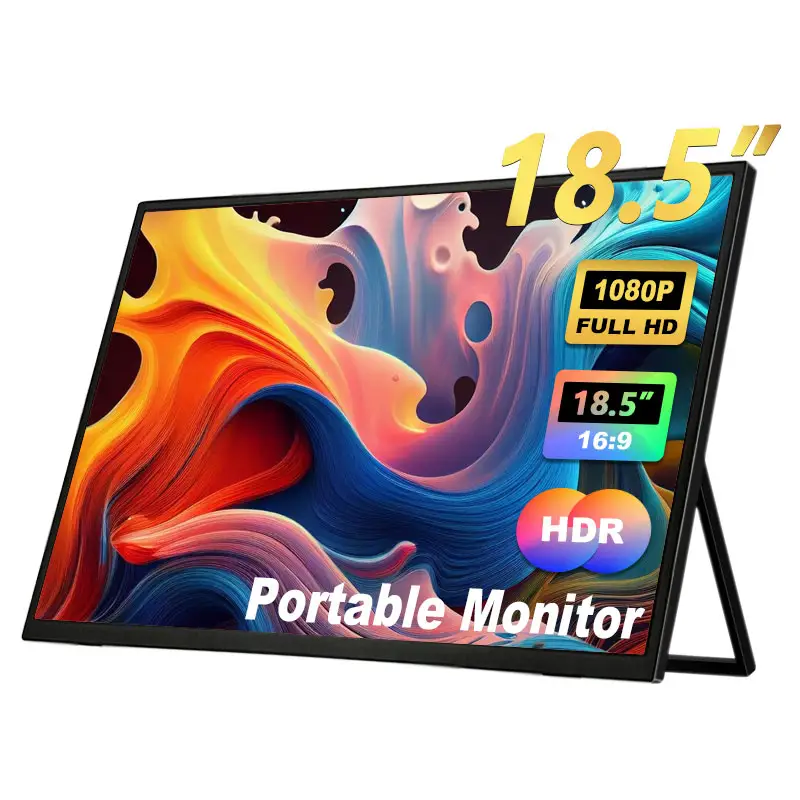 18.5 Inch High Definition Portatil Screen Extender Extension for Laptop With Stand Mobile Display