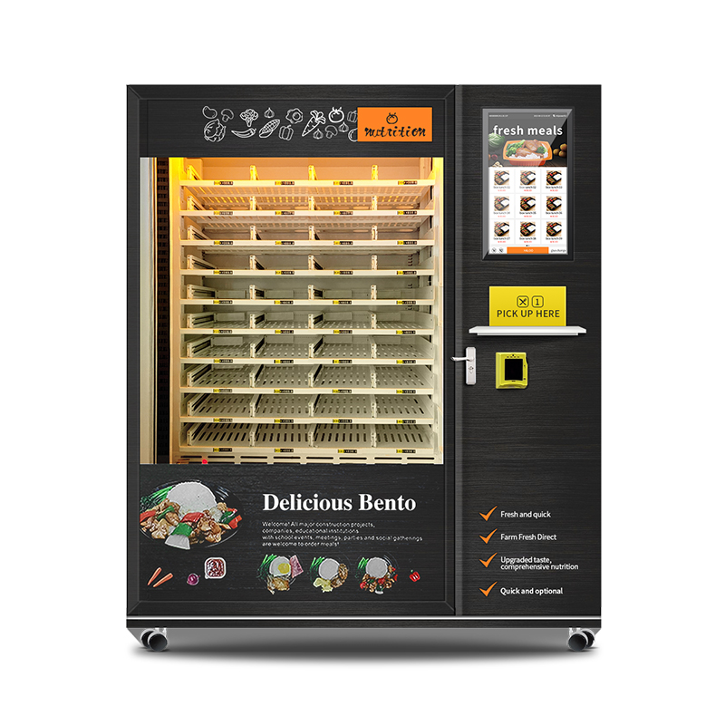 Hot Sell Frozen Food Vending Machine with Credit Card Reader and Thai Language For Shipping to Thailand