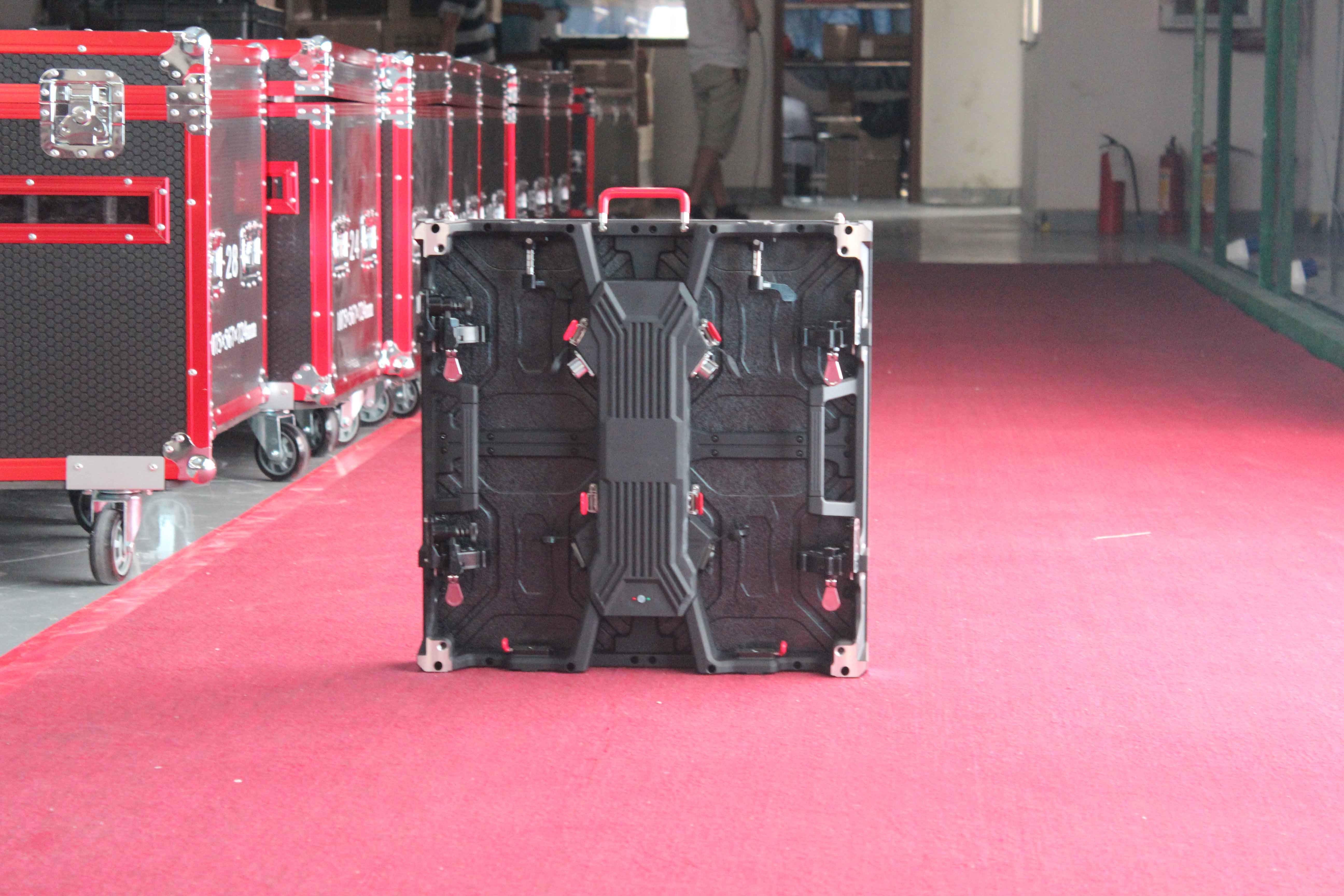 0.45KG P.2976 Rental Led Display Screen Indoor 1R1G1B SMD1515/2121