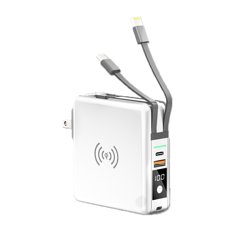 Polymer Battery 5W 5V2A 6700mah Wireless Power Bank