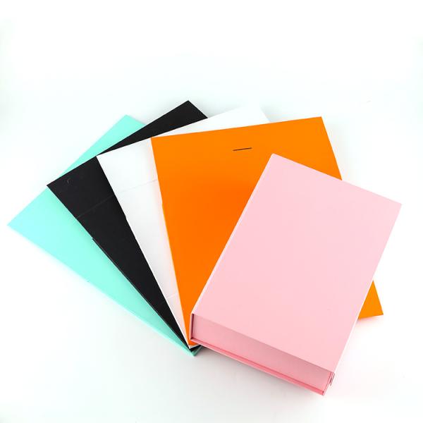 Custom Order Luxury Pink Paper Magnet Foldable Magnetic Gift Box for Fashionable Packaging
