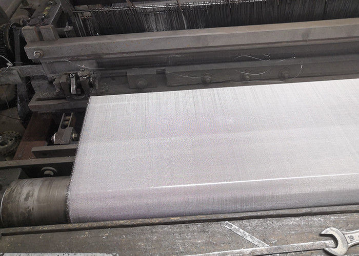 Plain Wire Mesh Manufacturing Machine / Industrial Weaving Machine 1 Year Warranty