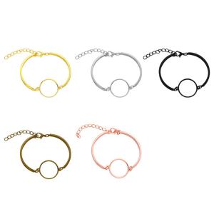 China Elegant Sublimation Bracelet Blanks DIY Custom Sublimation Charm Bracelets wholesale