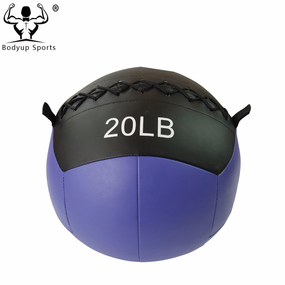 Customized Color Soft Medicine Ball PU Material High Impact Withstand