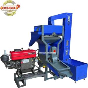 China 18HP Diesel Engine Commercial Rice Mill Machine 550kg Per Hour wholesale