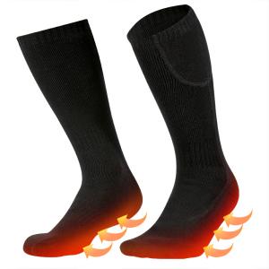 China Rechargeable Electric Heated Socks With Heating Element For Men Women wholesale