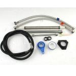 Lead free haalthy single handle pull out kitchen faucet