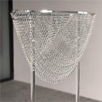 Diy Crystal Flower Stands For Weddings High Table Decor Decoration Event