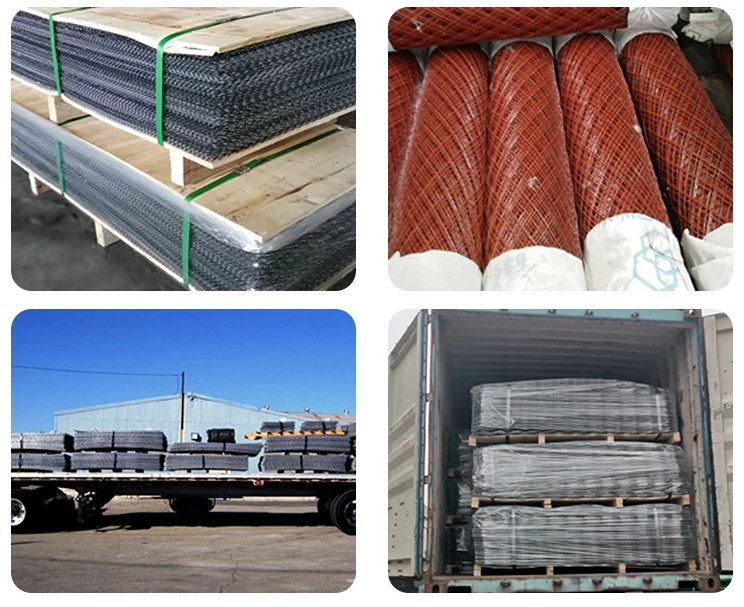 Galvanized Powder Coated Wire Mesh Fencing 8FT Expanded Mesh Fence for Prosion