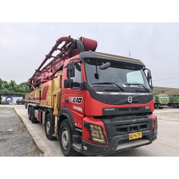 Used SANY 62m Concrete Pump Truck with Volvo Chassis