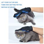 Pets Remover Mitts Silicone Pet Supplies Massage Tool Five Fingers Gloves