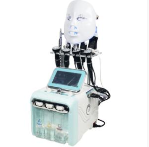 China 9 In 1 Hidro Dermabrasion Facial Beauty Machine Water Peeling Device Blue Color wholesale