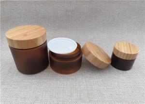China Amber Plastic Cosmetic Jars Environmentally Friendly Customized Size wholesale