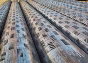 China API J55 12meters Slotted Casing Pipe / Galvanized Steel Pipe wholesale